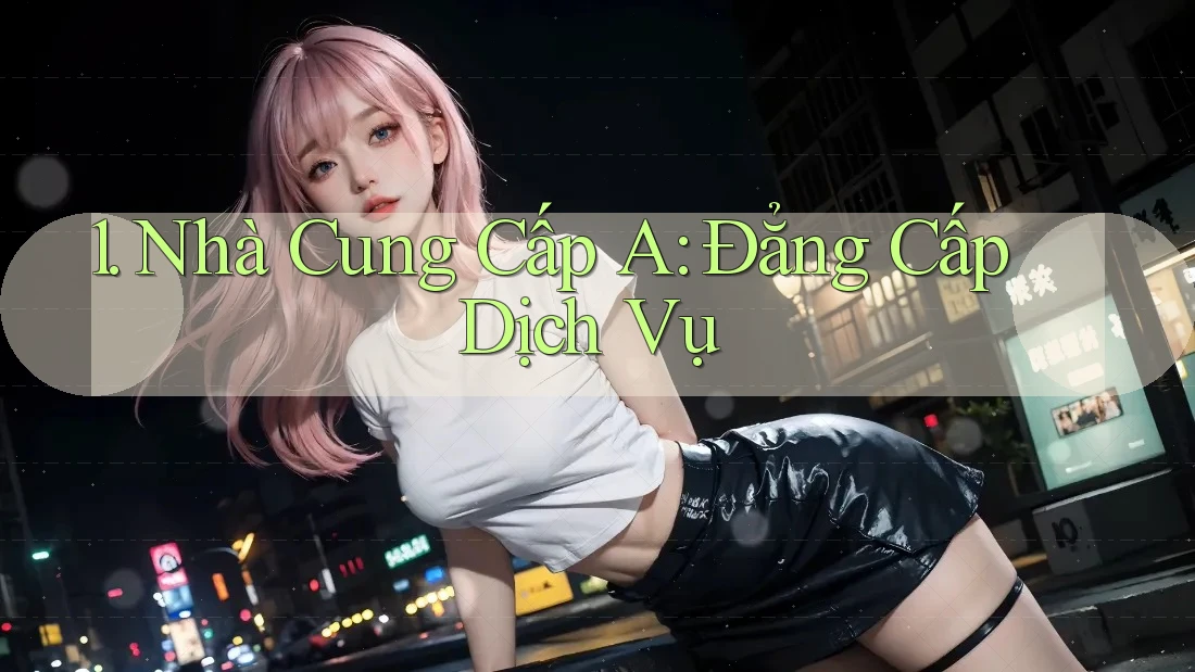 1. Nhà Cung Cấp A: Đẳng Cấp Dịch Vụ 1. Nhà Cung Cấp A: Đẳng Cấp Dịch Vụ
