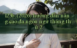 123b (2026) hướng dẫn nâng cao đa ngôn ngữ tháng thứ 2
