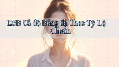 123b  Cá độ bóng đá theo tỷ lệ chuẩn