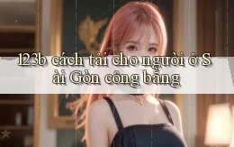 123b cách tải cho người ở Sài Gòn công bằng