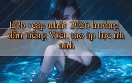 123b cập nhật 2026 hướng dẫn tiếng Việt, tạo áp lực nhanh