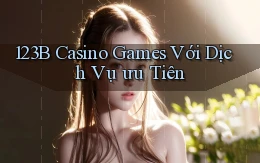 123b  casino games với dịch vụ ưu tiên