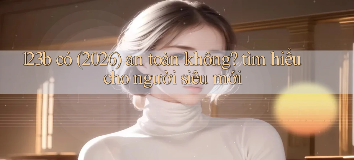 123b có (2026) an toàn không tìm hiểu cho người siêu mới