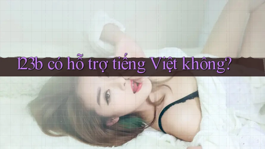 123b có hỗ trợ tiếng Việt không?