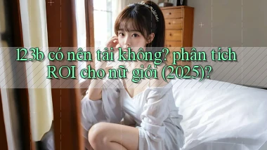 123b có nên tải không phân tích ROI cho nữ giới (2025)