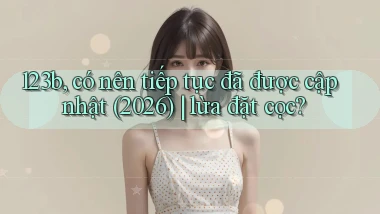 123b, có nên tiếp tục đã được cập nhật (2026) lừa đặt cọc