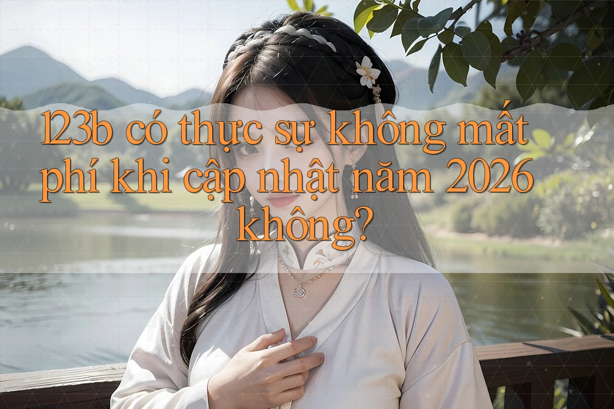 123b có thực sự không mất phí khi cập nhật năm 2026 không? 123b có thực sự không mất phí khi cập nhật năm 2026 không?