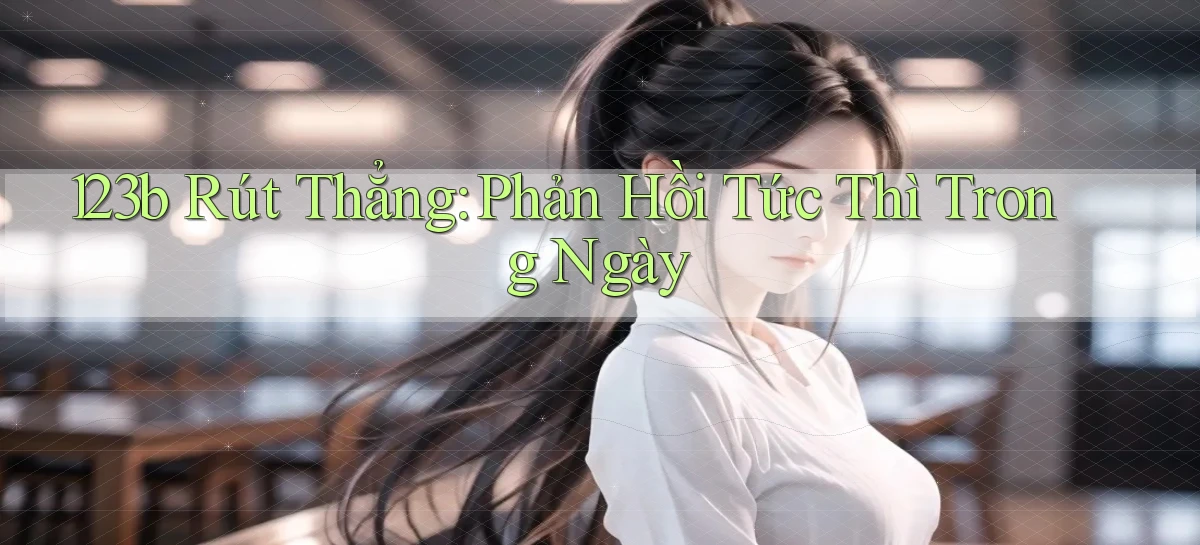 123b rút thẳng phản hồi tức thì trong ngày
