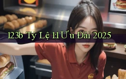 123b tỷ lệ 1：1 ưu đãi 2025
