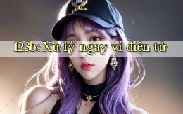 123b xử lý ngay ví điện tử