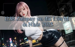 123b zalopay ưu đãi lớn mới nhất 2025