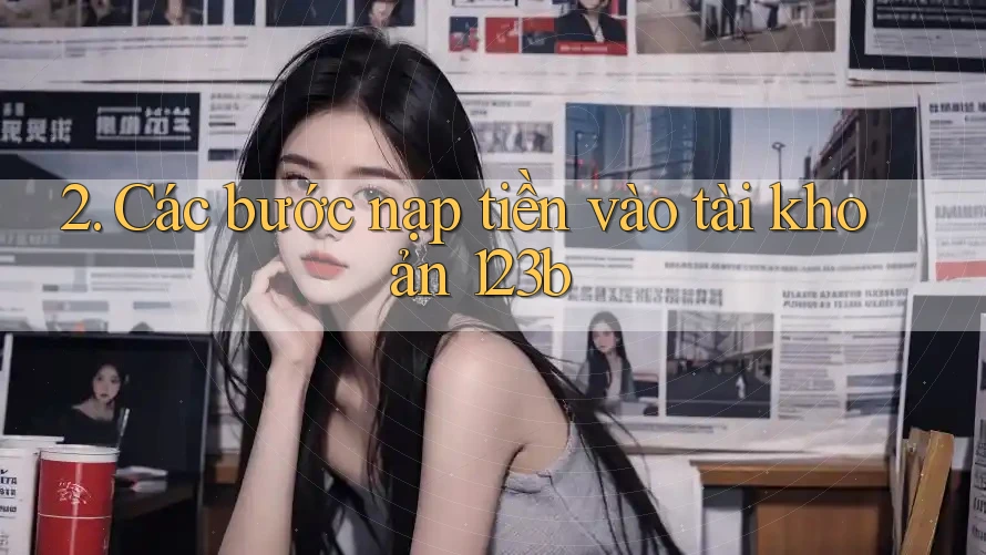2. Các bước nạp tiền vào tài khoản 123b
