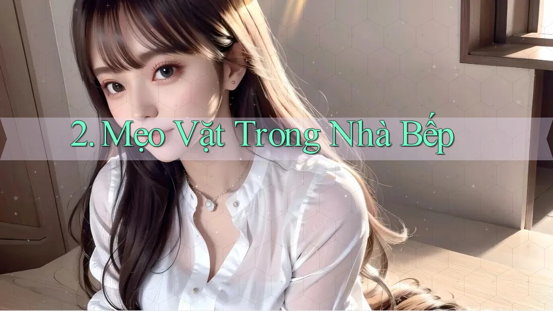 2. Mẹo Vặt Trong Nhà Bếp 2. Mẹo Vặt Trong Nhà Bếp