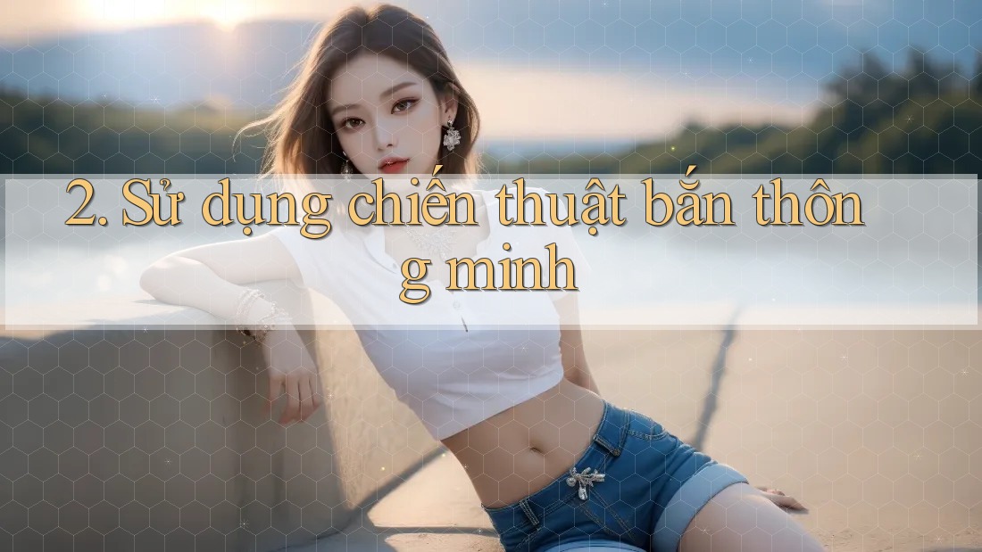 2. Sử dụng chiến thuật bắn thông minh 2. Sử dụng chiến thuật bắn thông minh