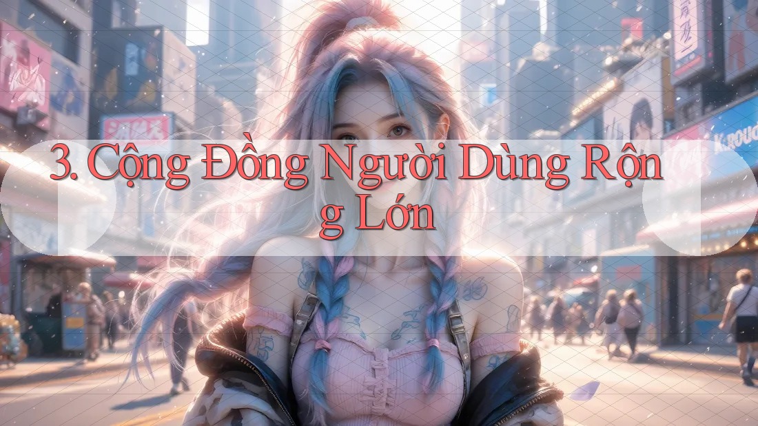 3. Cộng Đồng Người Dùng Rộng Lớn 3. Cộng Đồng Người Dùng Rộng Lớn