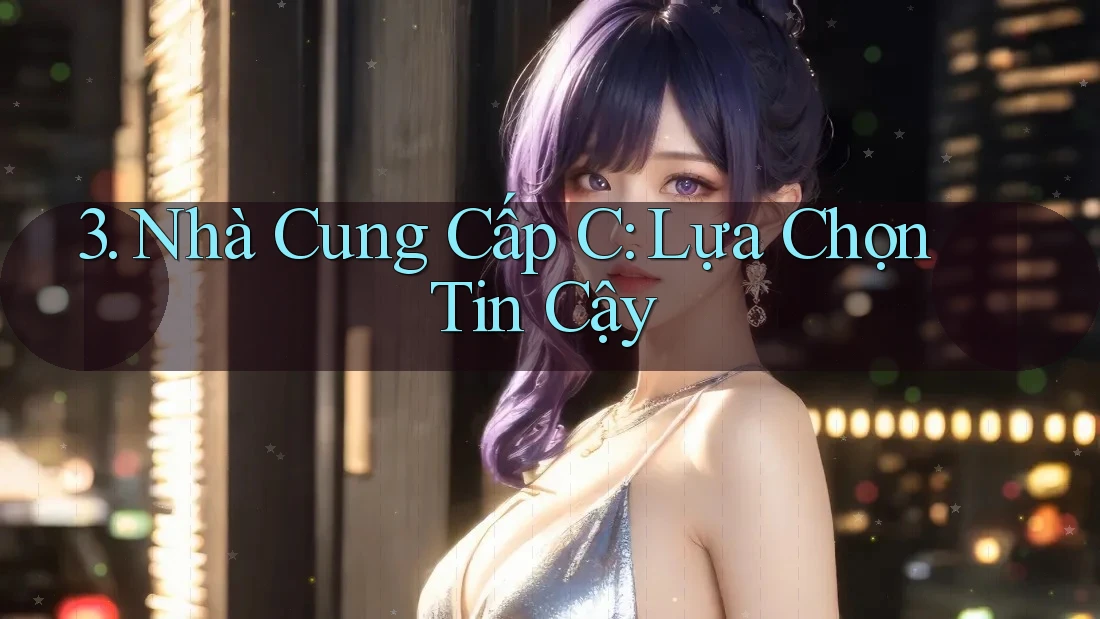 3. Nhà Cung Cấp C: Lựa Chọn Tin Cậy 3. Nhà Cung Cấp C: Lựa Chọn Tin Cậy