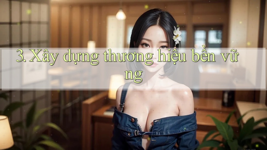 3. Xây dựng thương hiệu bền vững 3. Xây dựng thương hiệu bền vững