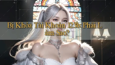 bị khóa tài khoản 123b phải làm sao