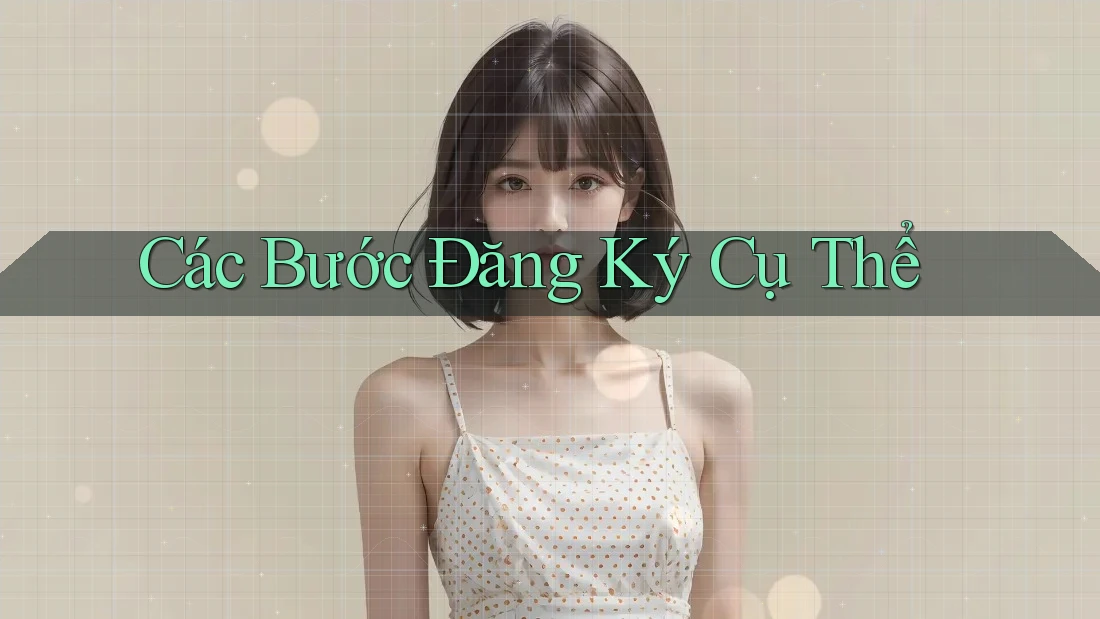 Các Bước Đăng Ký Cụ Thể Các Bước Đăng Ký Cụ Thể