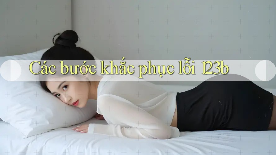 Các bước khắc phục lỗi 123b Các bước khắc phục lỗi 123b