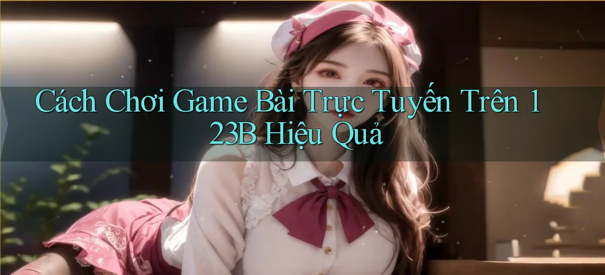 cách chơi game bài trực tuyến trên 123b hiệu quả