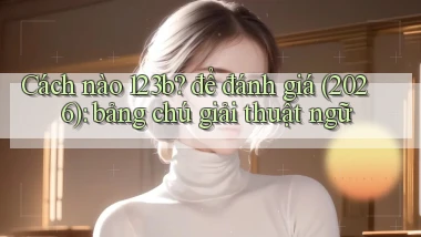 Cách nào 123b để đánh giá (2026) bảng chú giải thuật ngữ