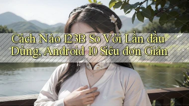 Cách nào 123b so với lần đầu dùng, Android 10 siêu đơn giản