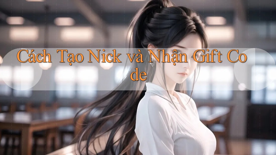 Cách Tạo Nick và Nhận Gift Code Cách Tạo Nick và Nhận Gift Code