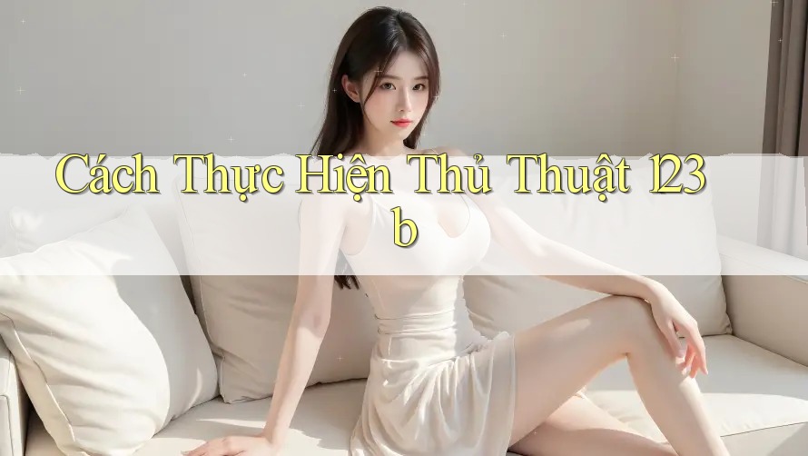Cách Thực Hiện Thủ Thuật 123b Cách Thực Hiện Thủ Thuật 123b