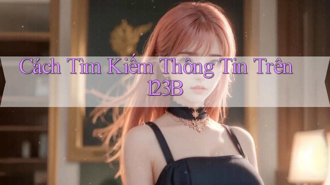 Cách Tìm Kiếm Thông Tin Trên 123B Cách Tìm Kiếm Thông Tin Trên 123B