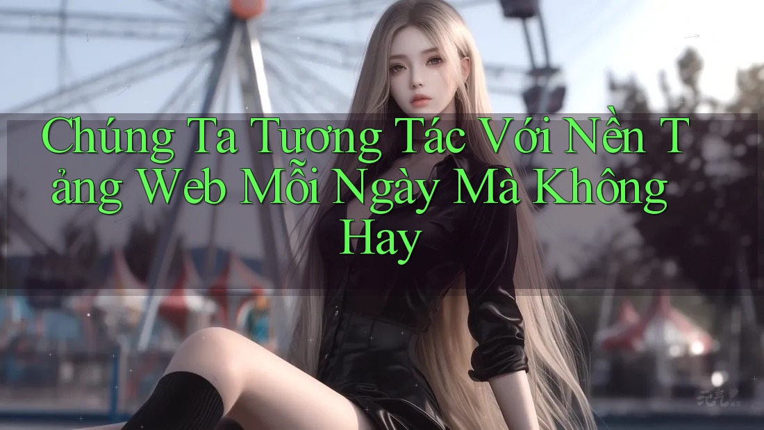 Chúng Ta Tương Tác Với Nền Tảng Web Mỗi Ngày Mà Không Hay Chúng Ta Tương Tác Với Nền Tảng Web Mỗi Ngày Mà Không Hay