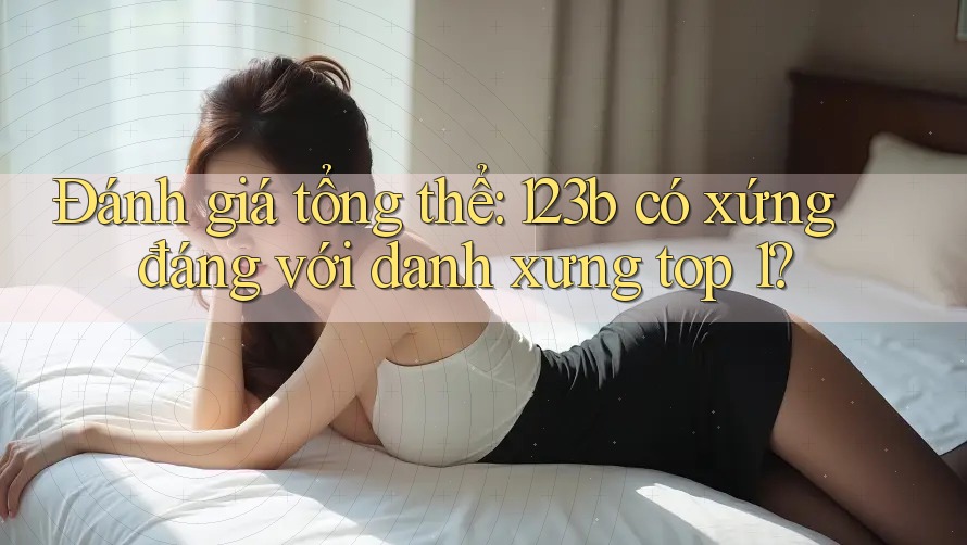 Đánh giá tổng thể: 123b có xứng đáng với danh xưng top 1? Đánh giá tổng thể: 123b có xứng đáng với danh xưng top 1?