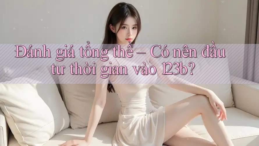 Đánh giá tổng thể – Có nên đầu tư thời gian vào 123b? Đánh giá tổng thể – Có nên đầu tư thời gian vào 123b?