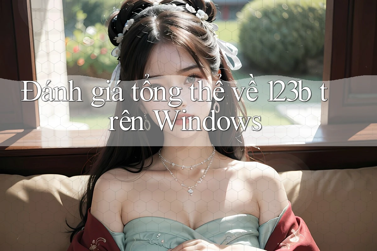 Đánh giá tổng thể về 123b trên Windows Đánh giá tổng thể về 123b trên Windows
