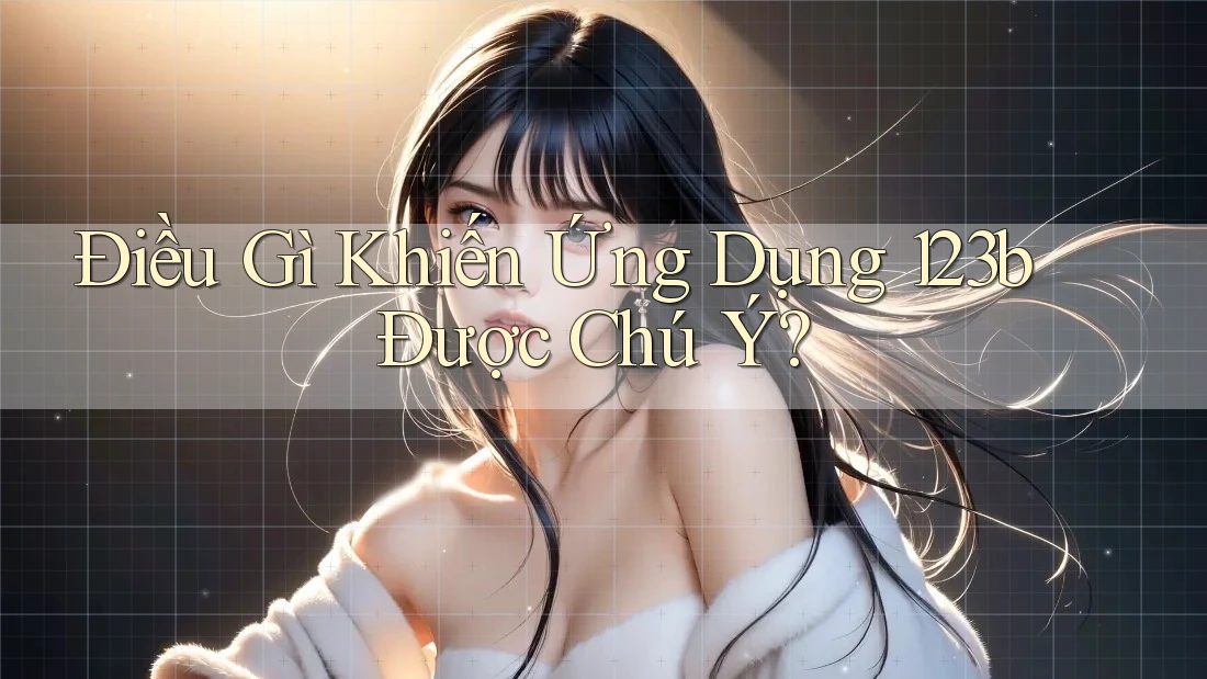 Điều Gì Khiến Ứng Dụng 123b Được Chú Ý? Điều Gì Khiến Ứng Dụng 123b Được Chú Ý?