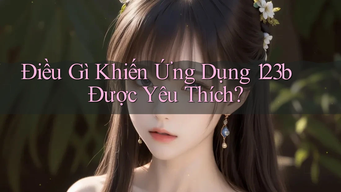 Điều Gì Khiến Ứng Dụng 123b Được Yêu Thích? Điều Gì Khiến Ứng Dụng 123b Được Yêu Thích?