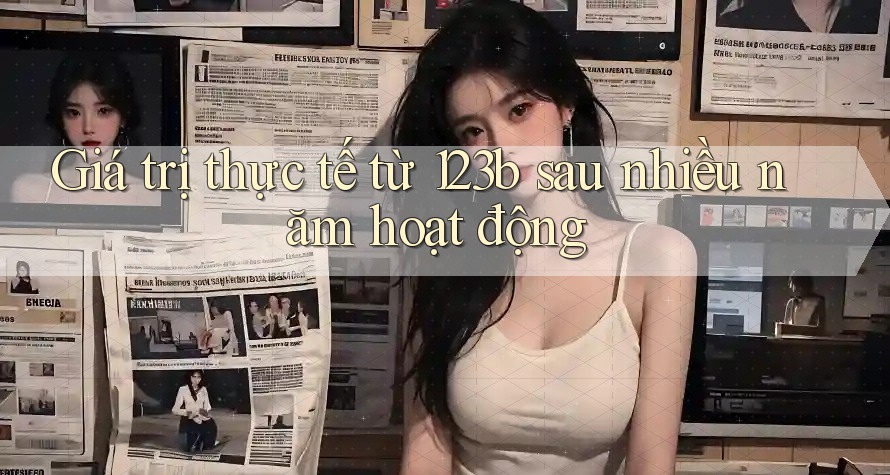 Giá trị thực tế từ 123b sau nhiều năm hoạt động Giá trị thực tế từ 123b sau nhiều năm hoạt động