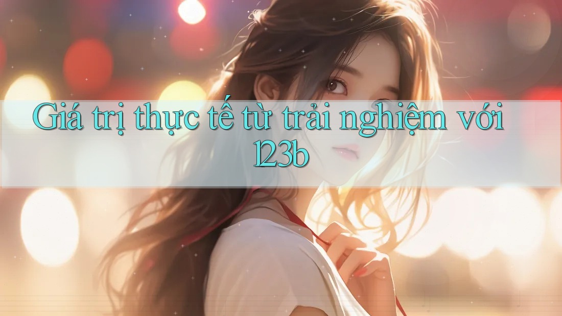 Giá trị thực tế từ trải nghiệm với 123b