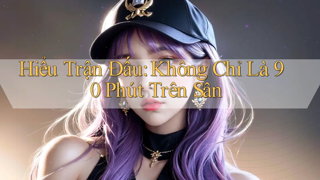 Hiểu Trận Đấu: Không Chỉ Là 90 Phút Trên Sân Hiểu Trận Đấu: Không Chỉ Là 90 Phút Trên Sân