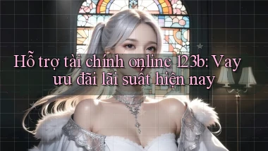 hỗ trợ tài chính online 123b vay ưu đãi lãi suất hiện nay