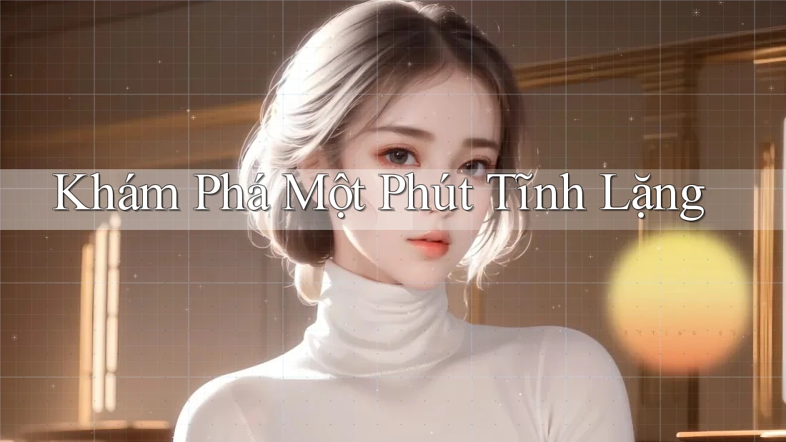 Khám Phá Một Phút Tĩnh Lặng Khám Phá Một Phút Tĩnh Lặng