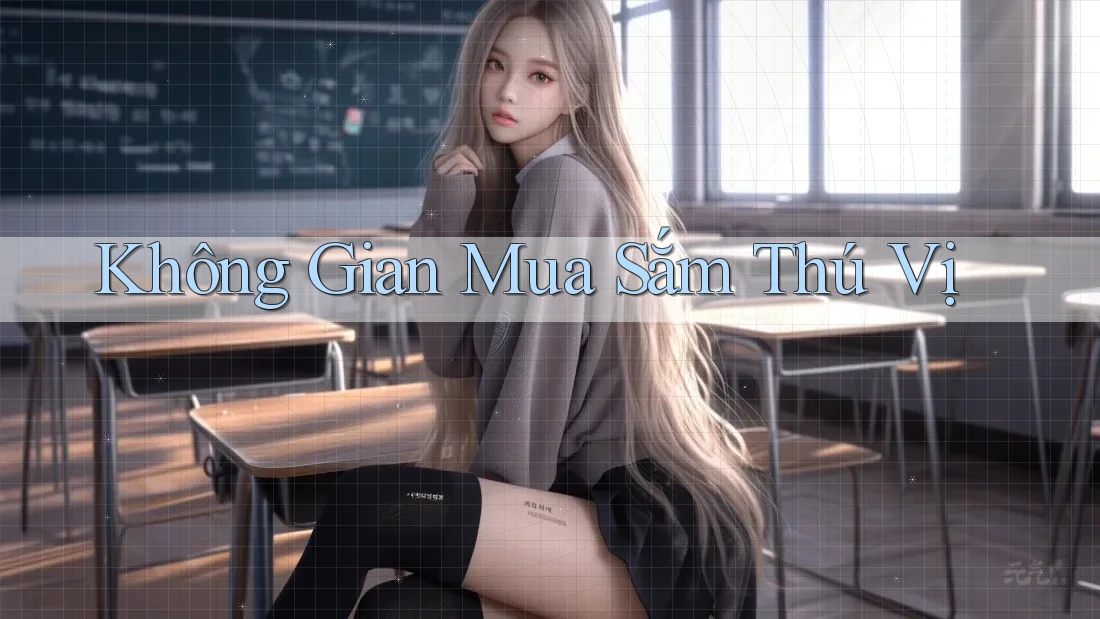 Không Gian Mua Sắm Thú Vị Không Gian Mua Sắm Thú Vị