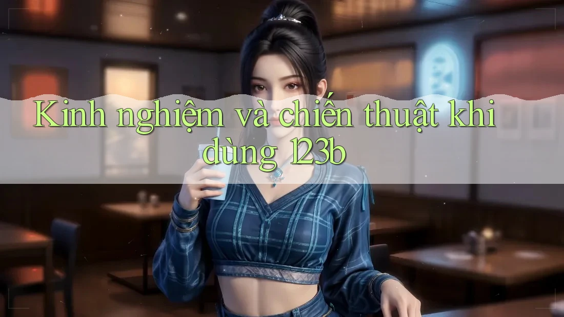 Kinh nghiệm và chiến thuật khi dùng 123b Kinh nghiệm và chiến thuật khi dùng 123b