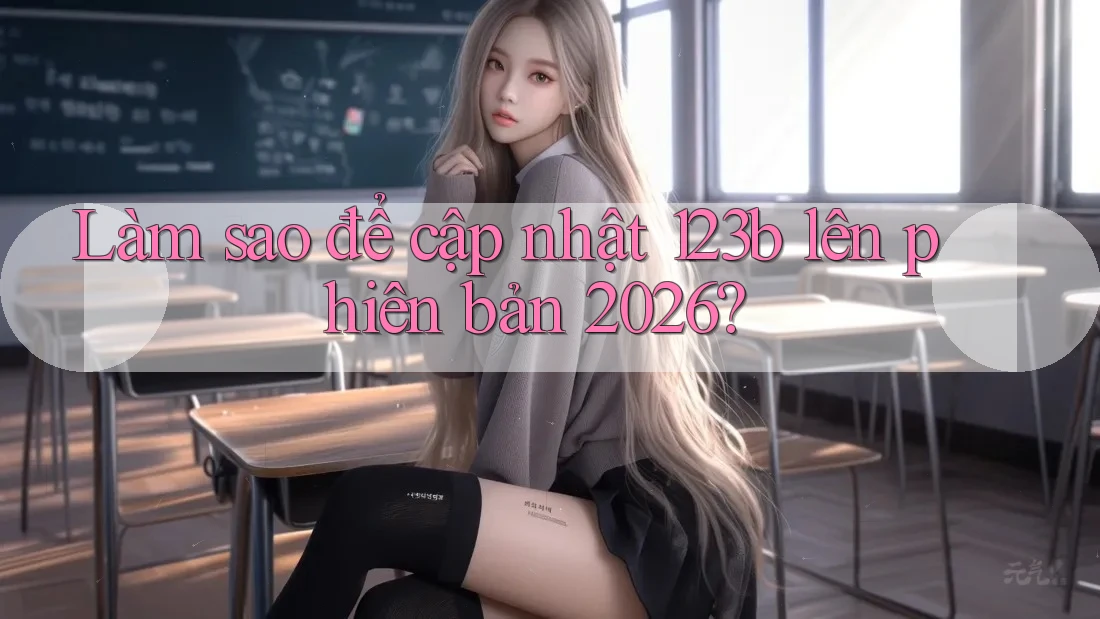 Làm sao để cập nhật 123b lên phiên bản 2026?