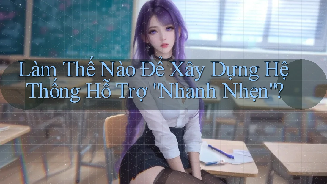 Làm Thế Nào Để Xây Dựng Hệ Thống Hỗ Trợ “Nhanh Nhẹn”? Làm Thế Nào Để Xây Dựng Hệ Thống Hỗ Trợ “Nhanh Nhẹn”?