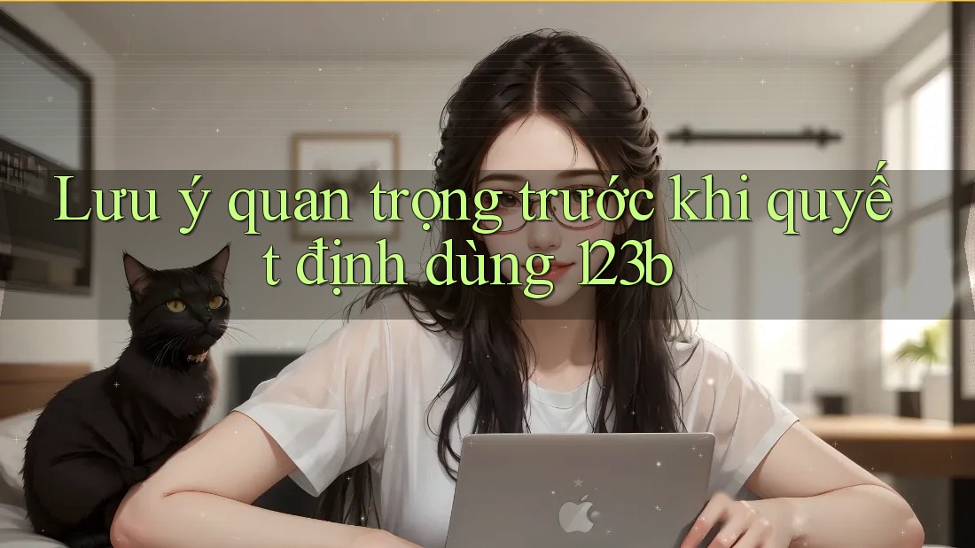 Lưu ý quan trọng trước khi quyết định dùng 123b