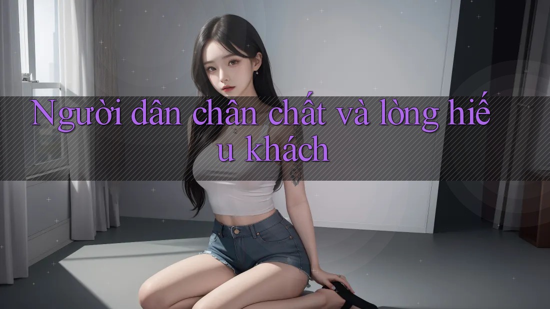 Người dân chân chất và lòng hiếu khách Người dân chân chất và lòng hiếu khách