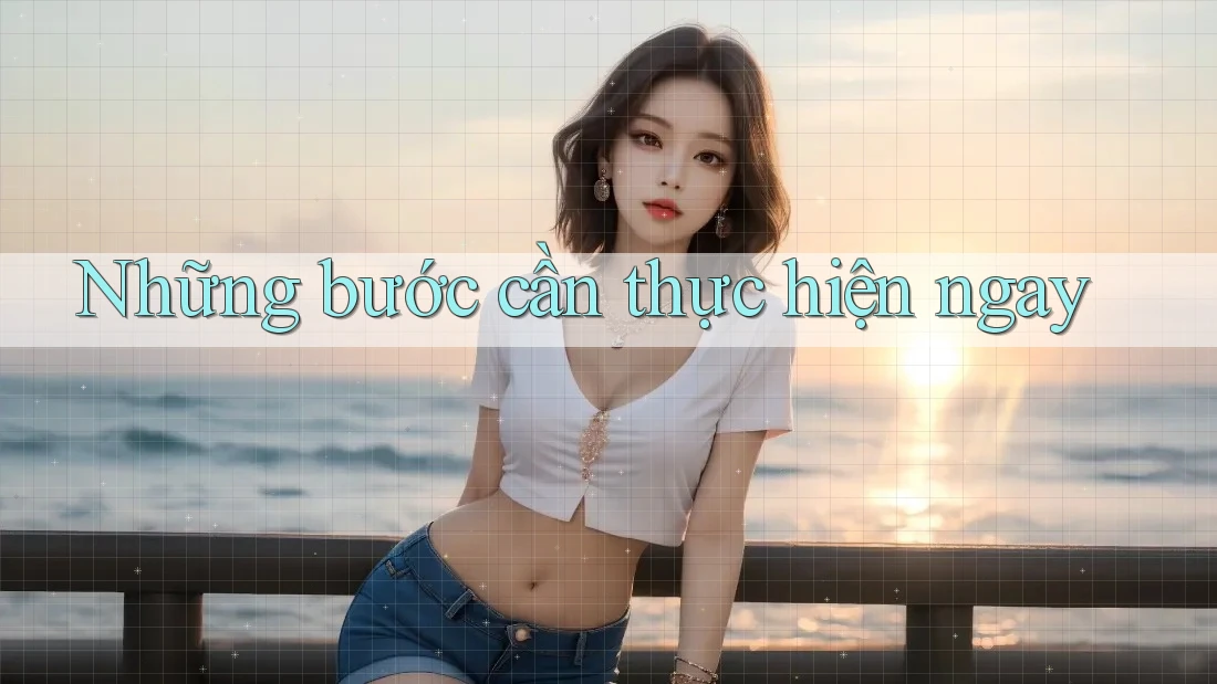 Những bước cần thực hiện ngay