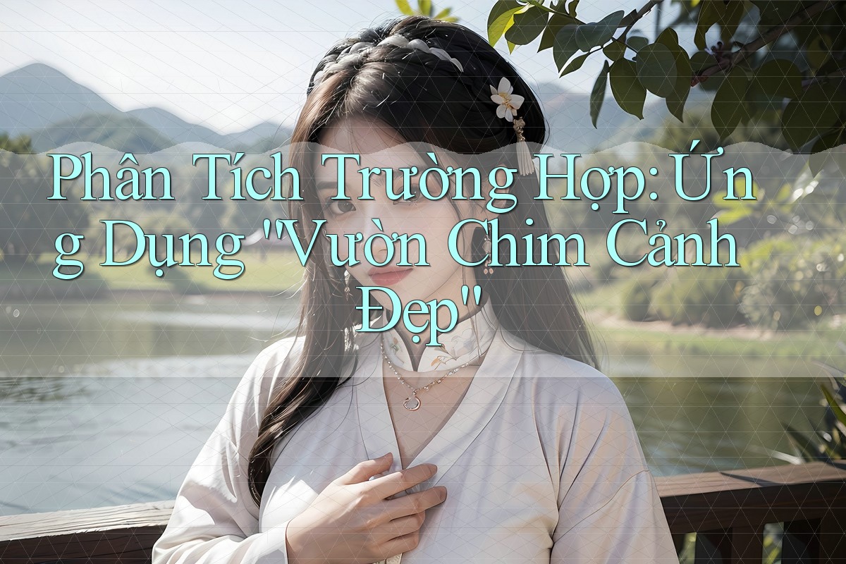 Phân Tích Trường Hợp: Ứng Dụng “Vườn Chim Cảnh Đẹp” Phân Tích Trường Hợp: Ứng Dụng “Vườn Chim Cảnh Đẹp”