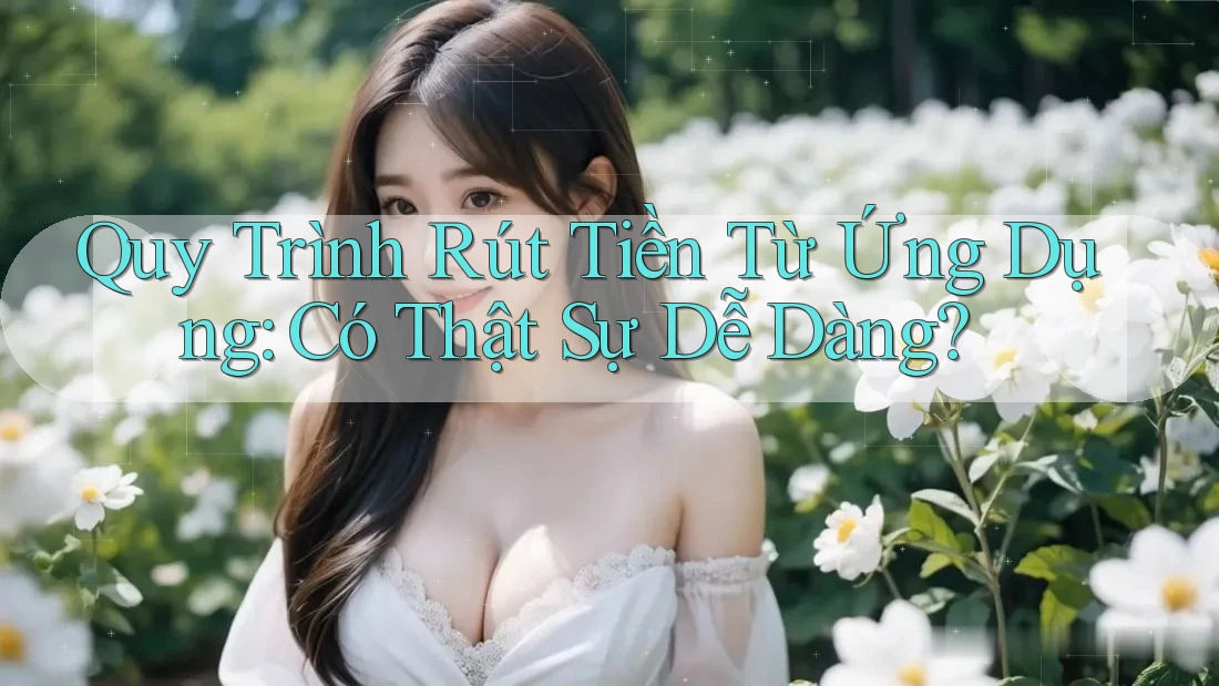 Quy Trình Rút Tiền Từ Ứng Dụng: Có Thật Sự Dễ Dàng? Quy Trình Rút Tiền Từ Ứng Dụng: Có Thật Sự Dễ Dàng?